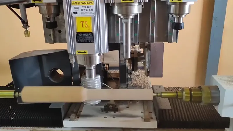 CNC Tour 4 axes - façonnage et ponçage
