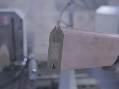 CNC Scie à double têtes pour coupes en bout
