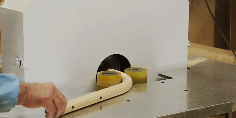 Ponceuse pour tiges rondes